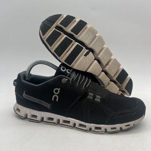 On Running Black and White Athletic Shoes